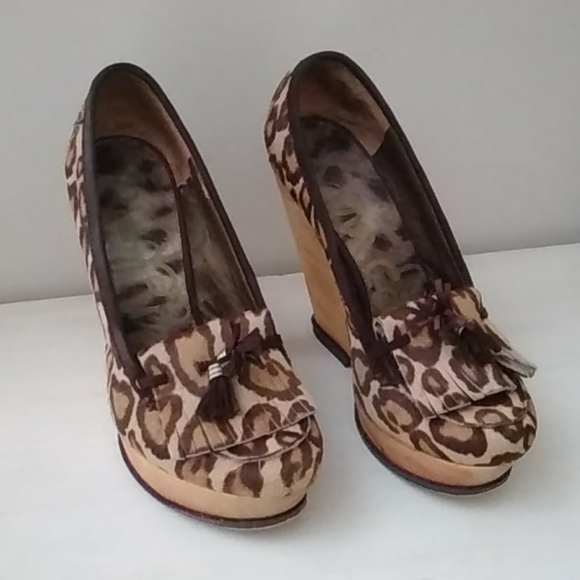 Sam Edelman Leopard Shoes - Picture 2 of 6